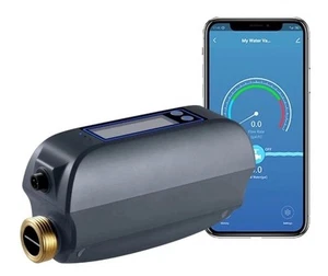 WiFi Smart Water Valve and Automatic Shutoff, Flow Meter, Automation Scene. - Picture 1 of 2