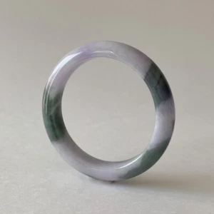 【KATHY JADE】Brazalete Brazalete Esmeralda con Jadeíta Lavanda《57mm》《Grado A》 - Imagen 1 de 1
