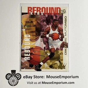 1994-95 Fleer Ultra Rebound King Dikembe Mutombo #4 de 10 Pepitas de Denver de la Sala de estar - Imagen 1 de 6