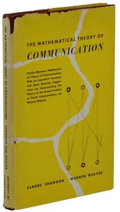The Mathematical Theory of Communication ~ CLAUDE SHANNON ~ First Edition 1949 - Imagen 1 de 8