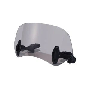 Smoked Motorcycle Windshield Windscreen Deflector Extension Spoiler - Picture 1 of 9