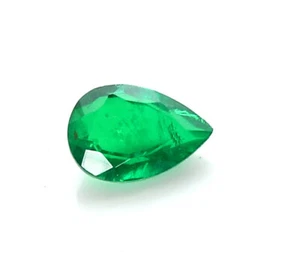 Emerald Color Doublet Pear Cut 10x7 mm 1.62 CTS Faceted Loose Gemstone - Bild 1 von 8