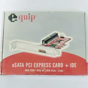 Equip 111820 eSATA PCi Express Card plus IDE ~mit Rechnung - Bild 1 von 2