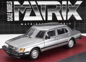 wonderful resin-modelcar 1/43 SAAB 900 CD 1990 - silver metallic - lim.edition - Picture 1 of 5