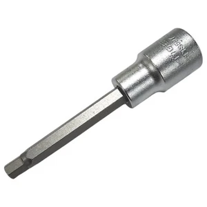 Llave Allen HOGERT H5 hexagonal 1/2" unidad 100 mm larga 5 mm acero Cr-V - Imagen 1 de 12
