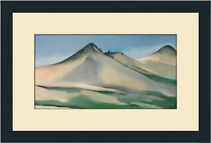 Georgia O'Keeffe Nuevo Paisaje Mexicano Estampado Enmarcado Personalizado - Imagen 1 de 2