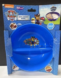 Paw Patrol 2 Portion Anti-Soggy Bowl Chase Marshall Rocky Skye BPA Free NEW - Picture 1 of 11