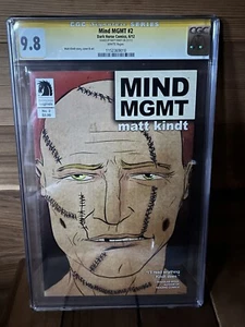 Mind MGMT 2 CGC SS 9.8. Signiert von Matt Kindt.1st Print Personlized Stitch - Bild 1 von 5