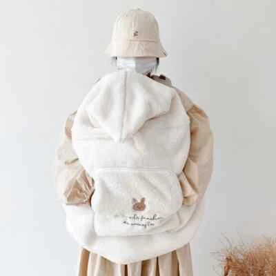 Manta de felpa para bebé cochecito de bebé a prueba de viento portátil cálida manta para envolver bebés Foto 1 de 4