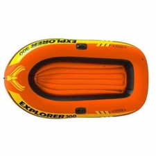 Intex 58332EP Explorer 300 Compact Inflatable Three Person Raft Boat