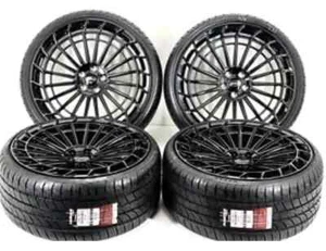 22x9 22x10.5 MERCEDES BENZ WHEELS RIMS TIRES MAYBACH S550 S560 S580 S600 S63 - Picture 1 of 7