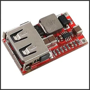USB Step Down DC-DC Spannungswandler 6-20V zu 5V Spannungsregler für Arduino - Bild 1 von 3