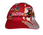 Chapeau Nascar vintage Skittles Racing Team Ernie Irvan chapeau avec 8 broches Talladega