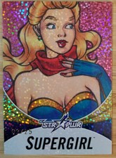 CRYPTOZOIC DC BOMBSHELLS SERIES 3 STR PWR GOLD #S07 SUPERGIRL #03/25 MADE