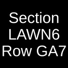 3 Tickets Michael Franti & Spearhead 8/14/24 Hayden Homes Amphitheater Bend, OR
