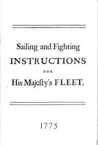 Sailing and Fighting Instructions for His Majesty's Fleet, 1986 Facsimile Copy - Picture 1 of 2