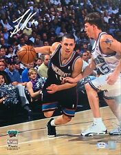 Mike Bibby autographed signed inscribed 11x14 photo NBA Sacramento Kings PSA