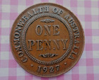 192 7   -- AUSTRALIAN George v PENNY.  Check the PEARLS, a great coin.