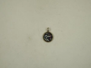 Namfleg Sterling Silver 925 Gemstone Micro Inlay Sagittarius Pendant - Picture 1 of 3