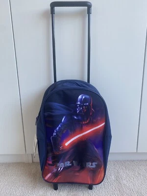 Kleiner Kinder Trolley mit Rollen Star wars Darth Vader neu mit Etikett - Bild 1 von 4