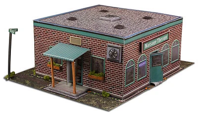 BK 4309 1:43 Scale "Barber Shop" Photo Real Scale Building Kit - Image 1 of 4