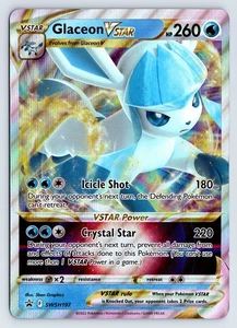 Glaceon VSTAR - JUMBO OVERSIZED SWSH: Sword & Shield Promo Cards SWSH197 NM/NP - Picture 1 of 2