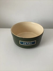 PLATO HORNO Denby Verde Clásico Grande Profundo SIN USAR 20 cm Diámetro - Imagen 1 de 15