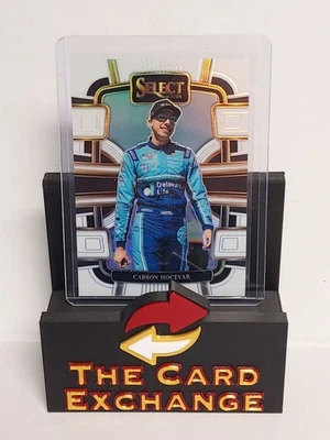 Carson Hocevar 2024 Panini Select Racing WHITE Parallel 50/99 - Image 1 of 2