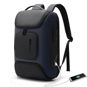 Mochila antirrobo BANGE, mochilas delgadas para computadora portátil aptas para 15,6 pulgadas, batería comercial... - Imagen 1 de 7