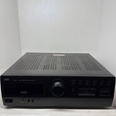 JVC AUDIO VIDEO CONTROL STEREO RECEIVER RX-554V 1 Channel Works Needs Repair - Image 1 of 4