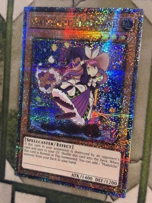 YuGiOh MADOLCHE MAGIIEINE Quarter Century Secret Rare RA04 EN185 - Image 1 of 3