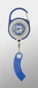 Golden Mean GM Pin on Reel and Line Cutter Carabina 65cm Blue (3067) - Imagen 1 de 6