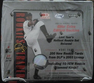 2003 Donruss Leaf Playoff DLP Rookies & Traded Baseball Box - Picture 1 of 1