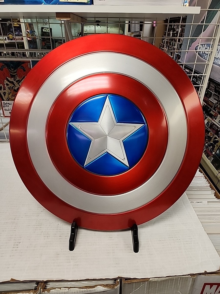 Escudo Del Capitán América Cosplay - Escudo De Plástico De 30 Cm, Temática Superheroes, Regalo Para Niños Halloween