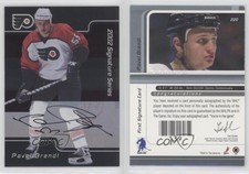 2001-02 ITG Be A Player Signature Series Auto Pavel Brendl #220 Auto