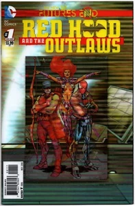 Red Hood and the Outlaws Futures End #1 (One-Shot) 3D Lenticular Cover New 52 - Picture 1 of 2