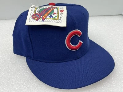 VINTAGE 90's NEW ERA CHICAGO CUBS 5950 PRO MODEL DIAMOND 7-1/8 HAT DEADSTOCK - Image 1 of 4