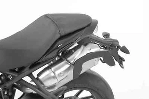 TRIUMPH SPEED ​​TRIPLE 1050 Panniers H&B Royster Speed With C-bow Kit 2011-2015 - Picture 1 of 11
