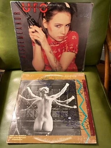 UFO - Misdemeanor (PROMO) LP Vinyl, Making Contact (PROMO) LP Vinyl 1986 VG+ - Picture 1 of 4