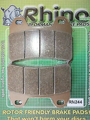 Juego de pastillas de freno de disco delantero Ducati Monster 1000s (2002-2003) FA244 ""calidad alemana Foto 1 de 4