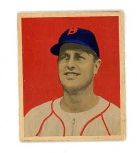 1949 Bowman JACK KRAMER Red Sox #53 EX+ Condition!