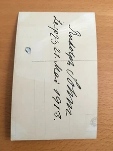 Cartolina autografa di Rudolf Sohm - Imagen 1 de 1