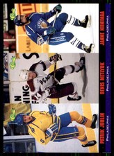 1994-95 Classic Patrik Juhlin/Denis Metlyuk/Janne Niinimaa #T49