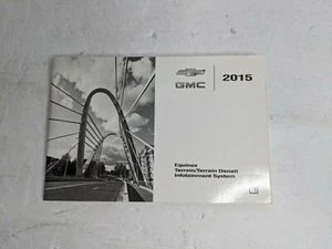 GM 2015 Equinox Terrain/Terrain Denali Infotainment System Booklet - Picture 1 of 4