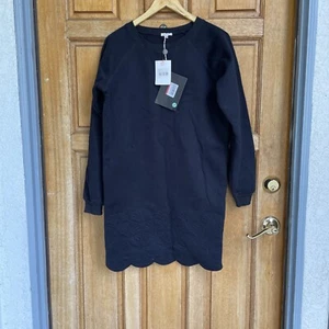 Mannish  robe lovely Floral quilt sweatshirt  Sheath dress S/XS - Picture 1 of 6