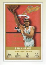 2001-02 Fleer Authentix Second Row Parallel #12 Brian Grant 134/200