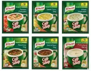 20 Pack KNORR Cup a Soup Instant Soup with Croutons & Vegetables Various Flavors - Picture 1 of 2