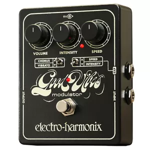 Electro-Harmonix Good Vibes Analog Modulator True Bypass Chorus Vibrato uni-vibe - Picture 1 of 1