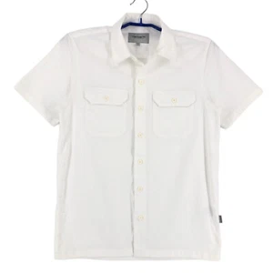 CARHARTT Men Casual Marher Short Sleeve Shirt Size S - Picture 1 of 8