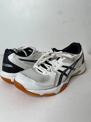 Asics Gel-Rocket 10 Women's  Size 9 White Black Volleyball Indoor Shoes 1072A056 - Image 1 of 4